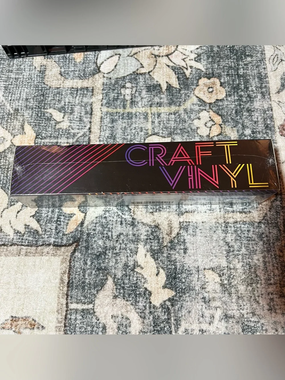 Craft Permanent Vinyl Glossy Azure Blue Factory Sealed